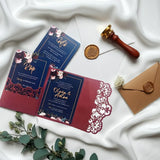 Forevermore Momentos Cardstock Fold-Open Wedding Cards