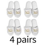Forevermore Momentos Bride and Bridesmaid Slippers for Wedding