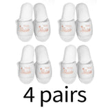 Forevermore Momentos Bride and Bridesmaid Slippers for Wedding
