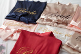 Forevermore Momentos Personalized Bridal Party Sleepwear