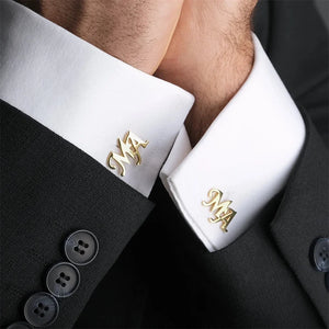 Forevermore Momentos Custom Men's Stainless Steel Cufflinks