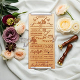 Forevermore Momentos Laser-Cut Wedding Invitation With Paper Insert