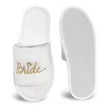 Forevermore Momentos Bride Slippers for Wedding with Elegant Design, Ideal for Bride and Bridesmaid Slippers for Wedding