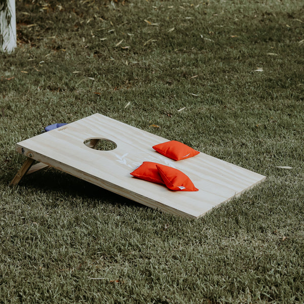 Forevermore Moments Cornhole Set for On-Site Weddings