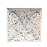 Filligree Fold-Open Cardstock Invitations